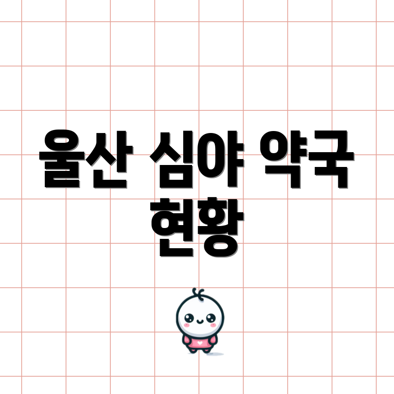 울산 심야 약국 현황