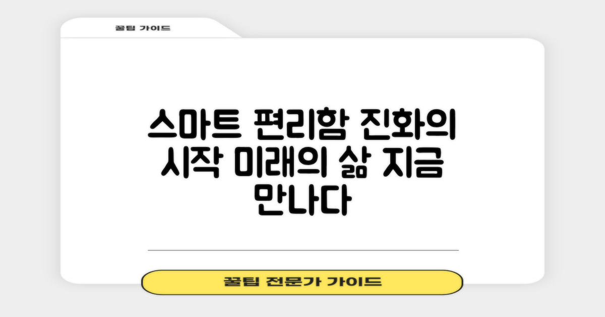 스마트 기능, 편리함의 진화