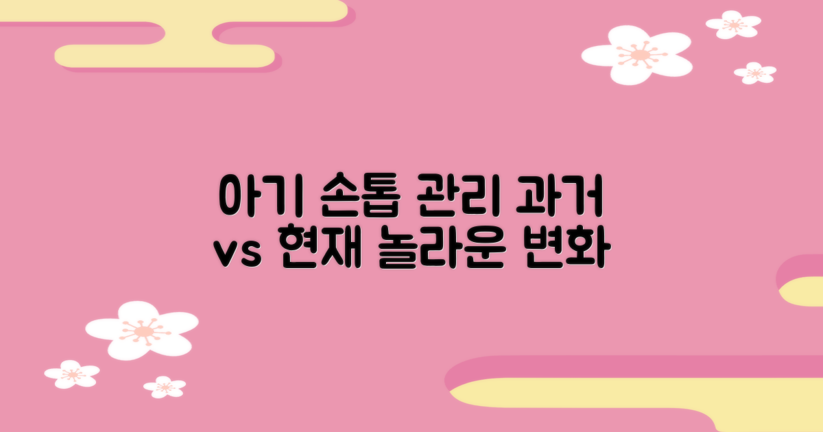 신생아 손톱 관리, 과거와 현재