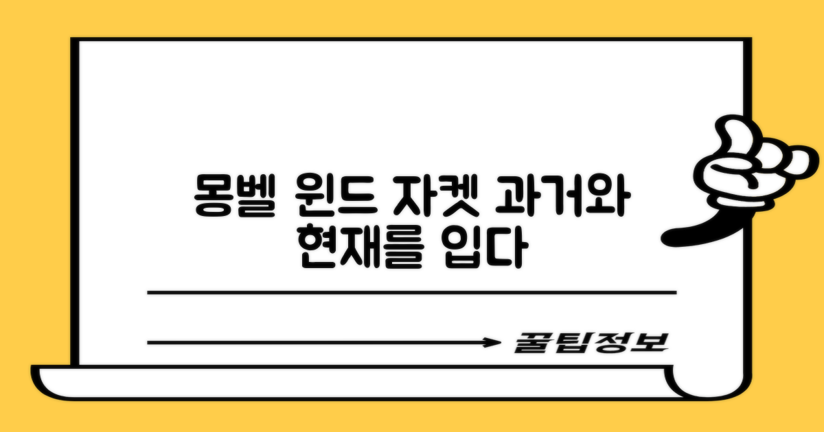 몽벨 윈드 자켓, 과거와 현재