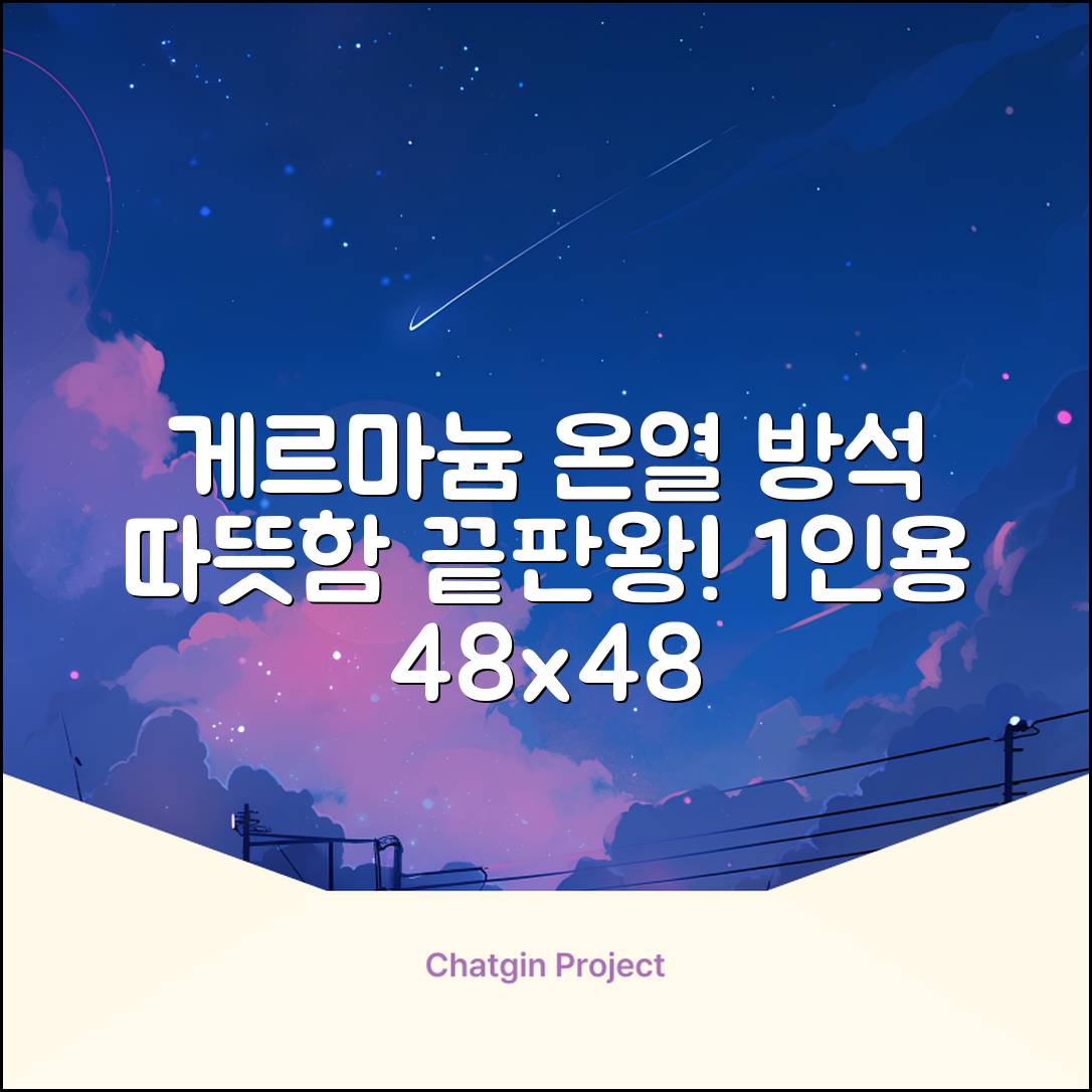 한일메디칼 GERMANIUM 게르마늄 온열 건강방석, 1인용 48X48mm, 1개 추천 리뷰