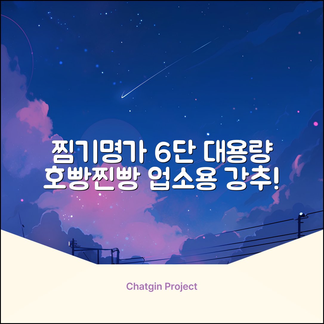 찜기명가 5단 6단 대용량 호빵찐빵 업소용 멀티찜기 전기찜기 추천 리뷰