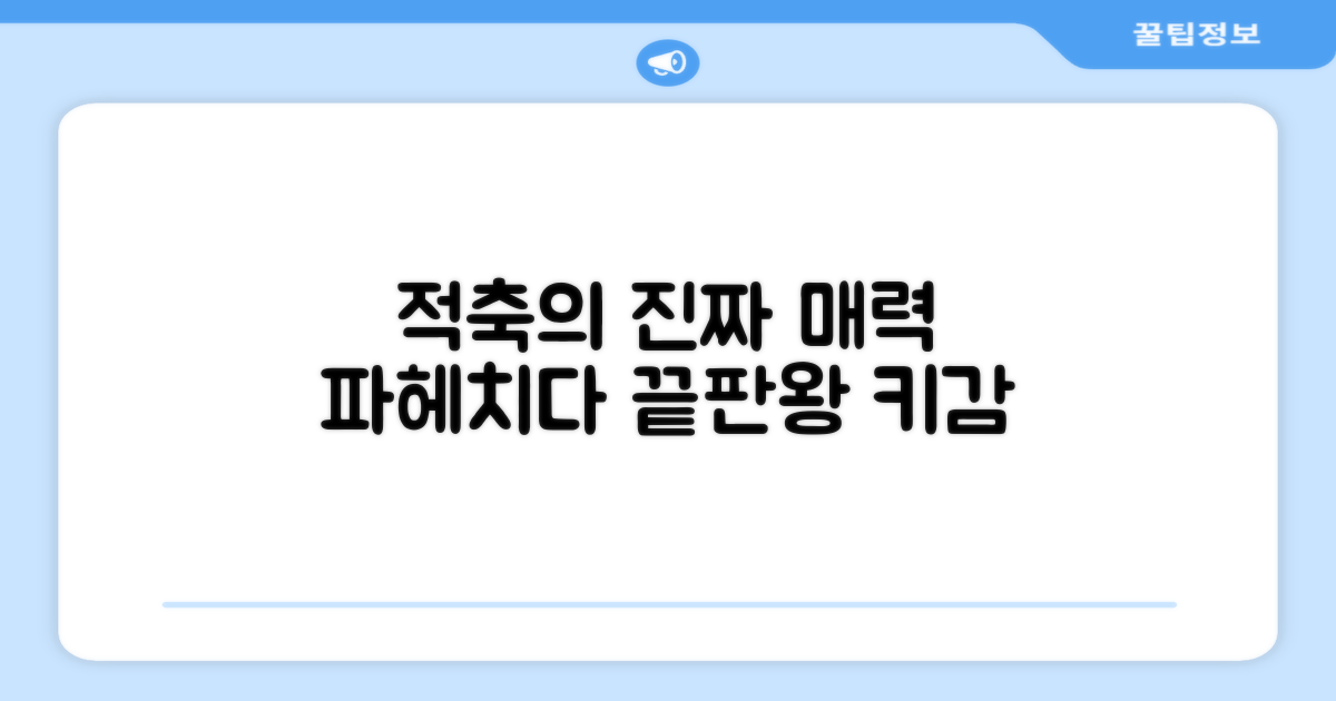 적축, 진짜 매력은 뭘까?