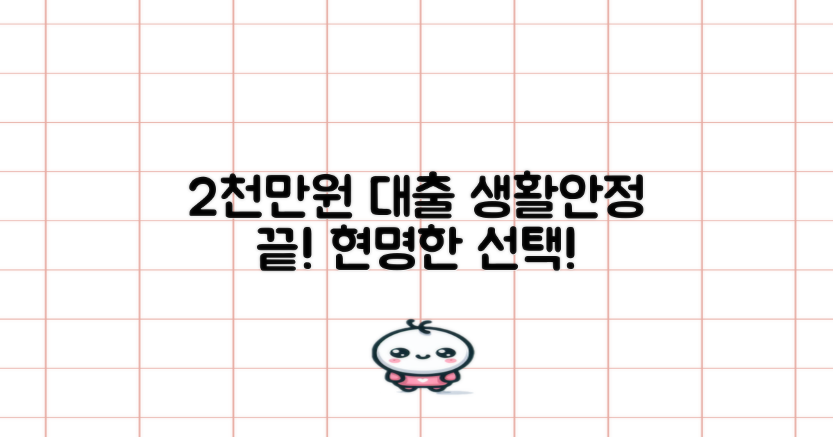 2천만원 근로자 생활안정자금 대출, 부담은 끝! 과거와 현재를 잇는 현명한 선택
