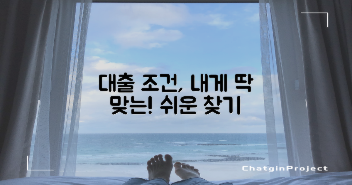 대출, 나에게 맞는 조건은?
